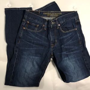 American Eagle Slim Straight 28x32 Blue Jeans